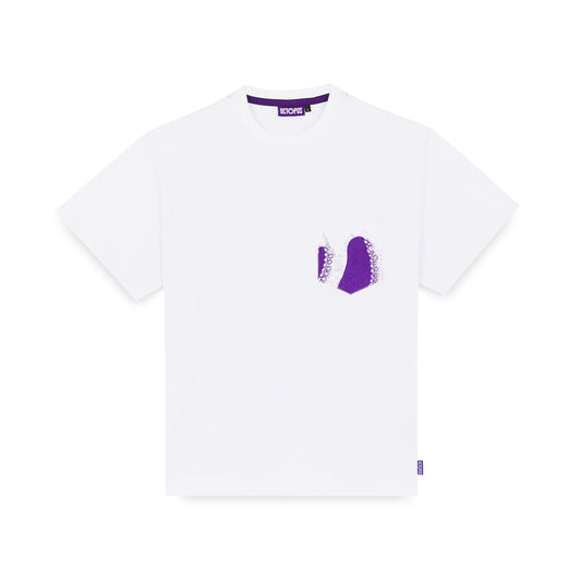 POCKET TEE WHITE OCTOPUS €18.0