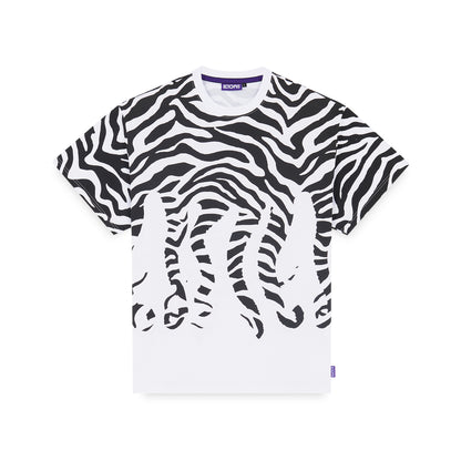 OCTOPUS ZEBRA TEE WHITE OCTOPUS €22.0