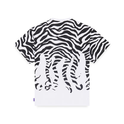 OCTOPUS ZEBRA TEE WHITE OCTOPUS €22.0