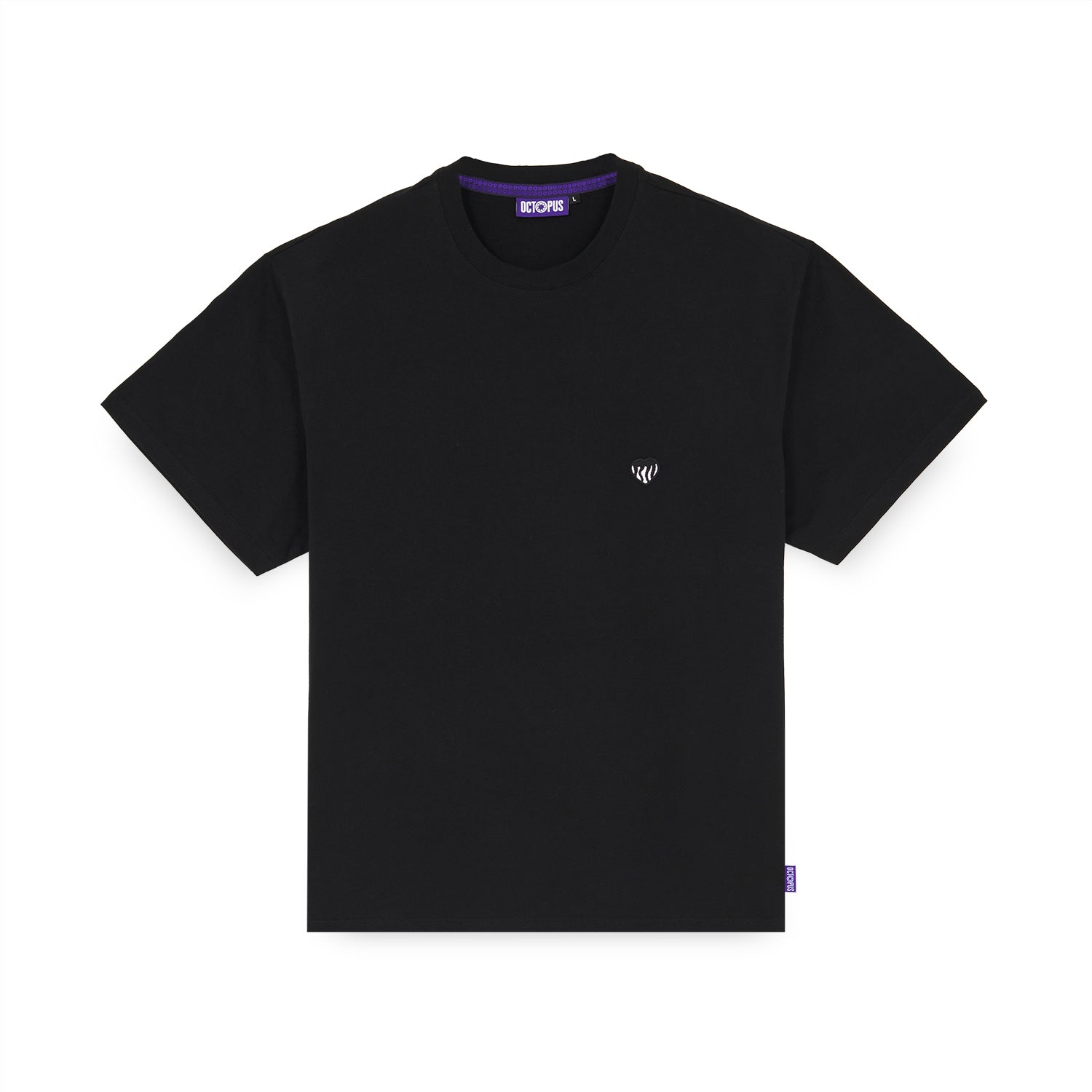 HEART TEE BLACK OCTOPUS €23.0