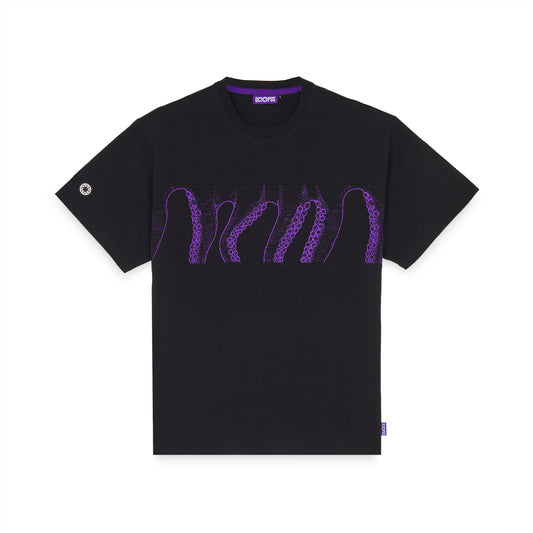 OUTLINE BAND TEE BLACK OCTOPUS €22.0