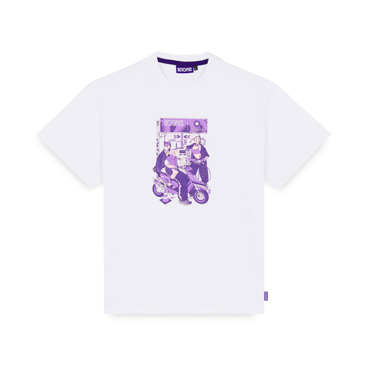 GAS TEE WHITE OCTOPUS €22.0
