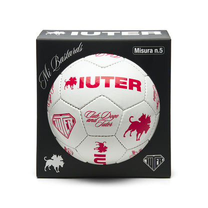 CLUB DOGO IUTER SOCCER BALL WHITE