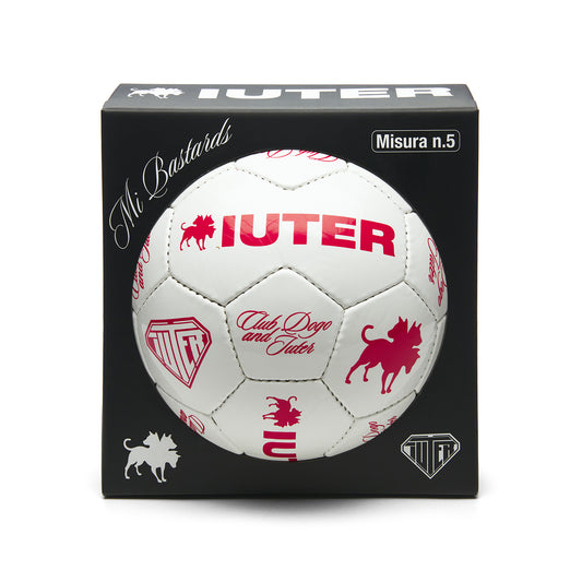 CLUB DOGO IUTER SOCCER BALL WHITE