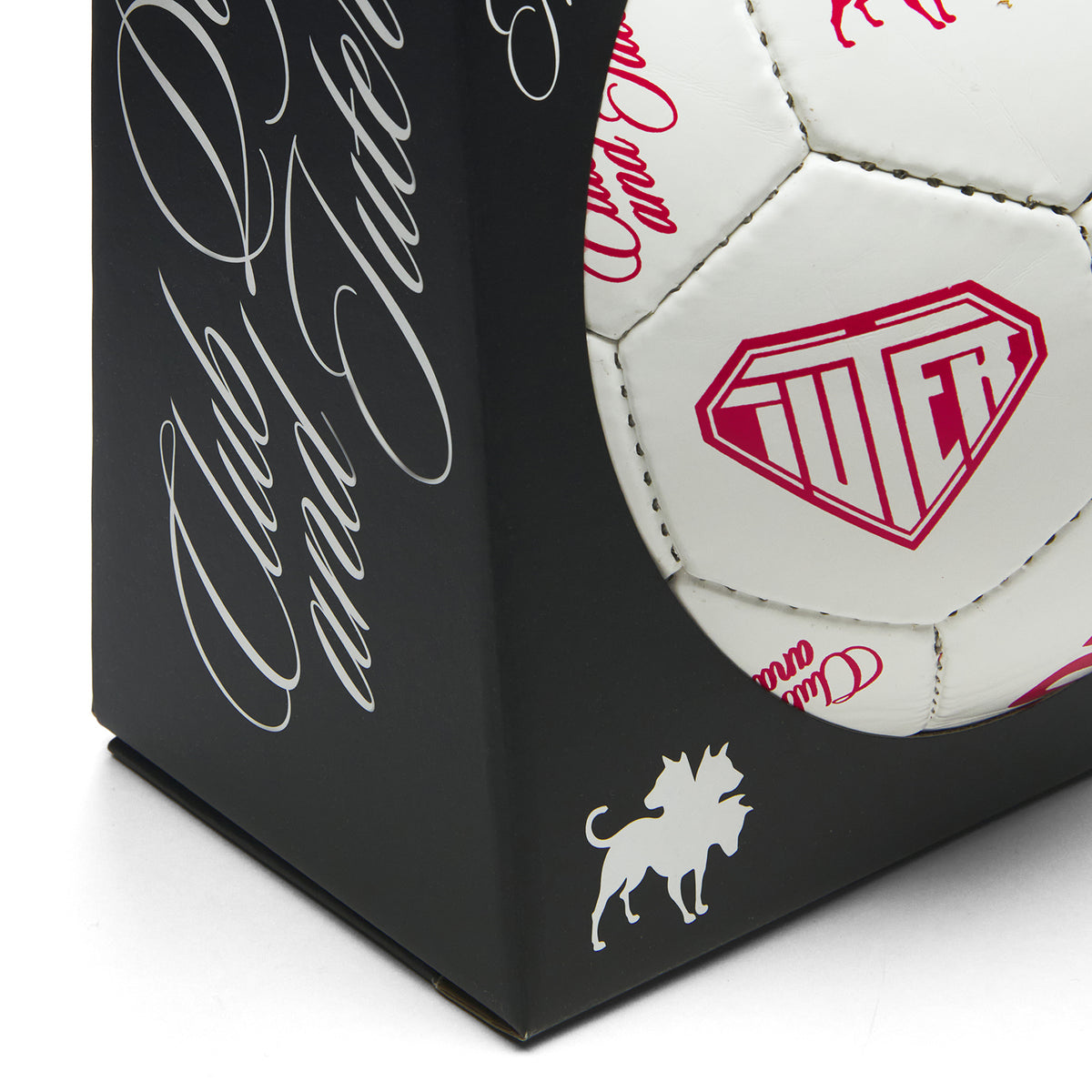 CLUB DOGO IUTER SOCCER BALL WHITE