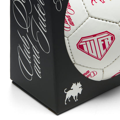 CLUB DOGO IUTER SOCCER BALL WHITE
