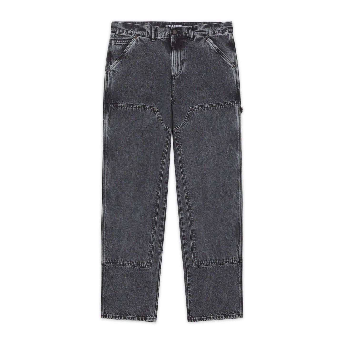 DOUBLE KNEE DENIM GREYBLEACH IUTER €54.0