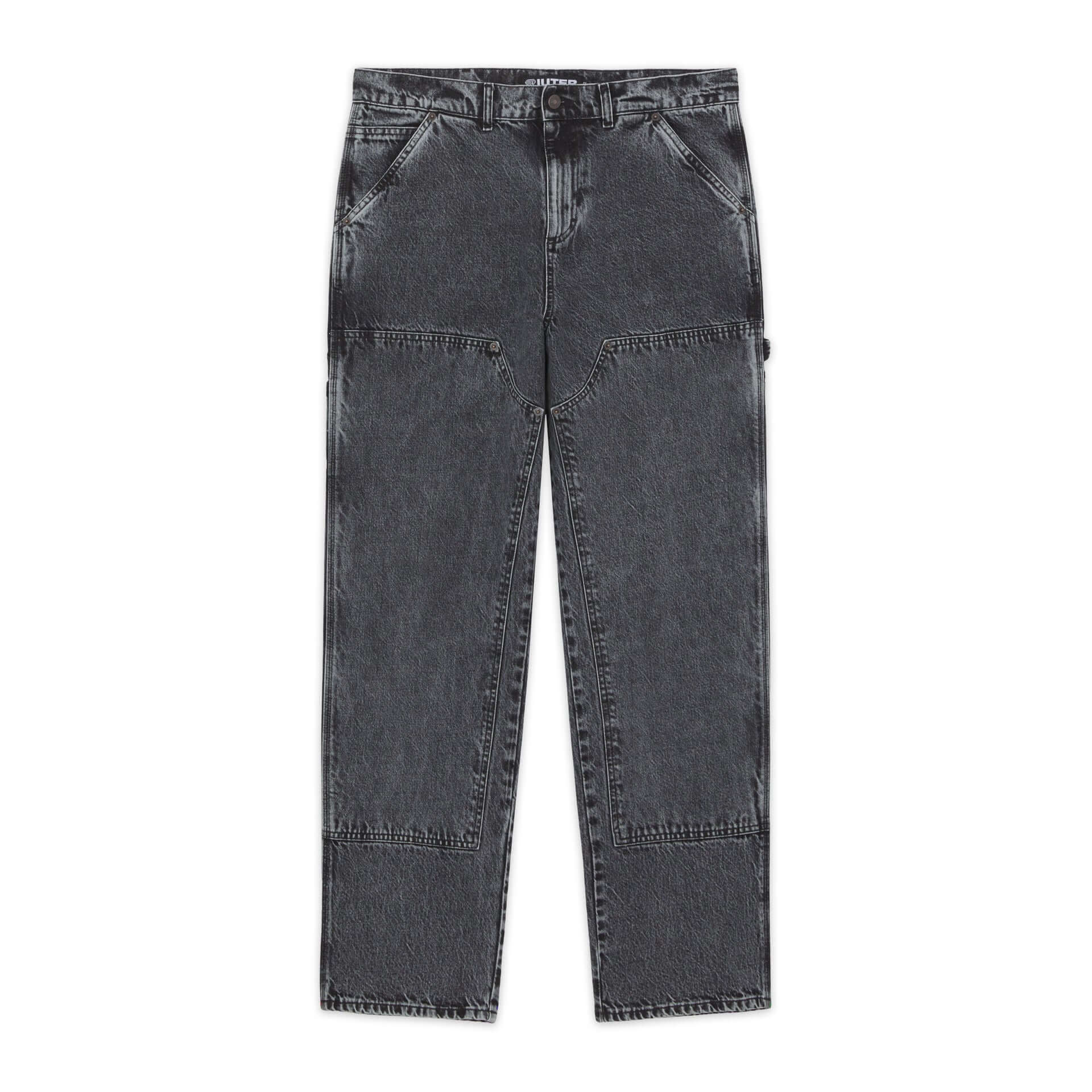 DOUBLE KNEE DENIM GREYBLEACH IUTER €54.0