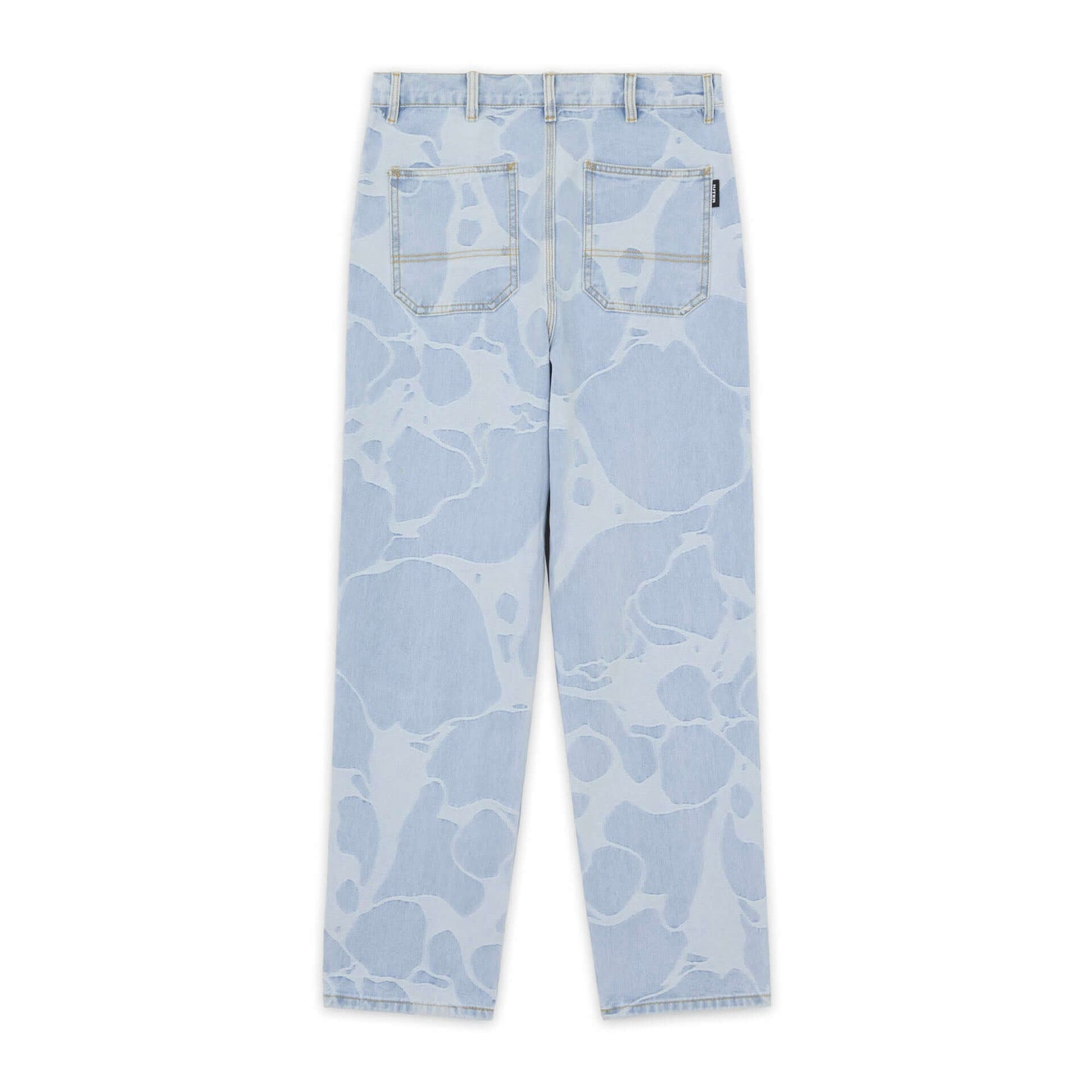 MARBLE JACQUARD KNEE PADS PANTS LIGHT BLUE IUTER €60.0