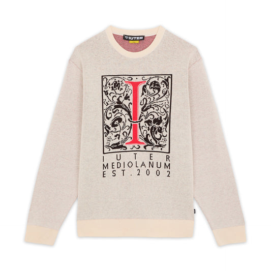 MEDIOLANUM JUMPER DUSTYWHITE
