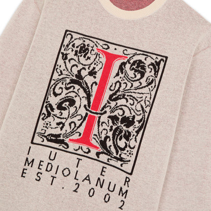 MEDIOLANUM JUMPER DUSTYWHITE