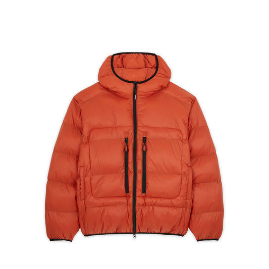 STORM PUFF JACKET BRICK