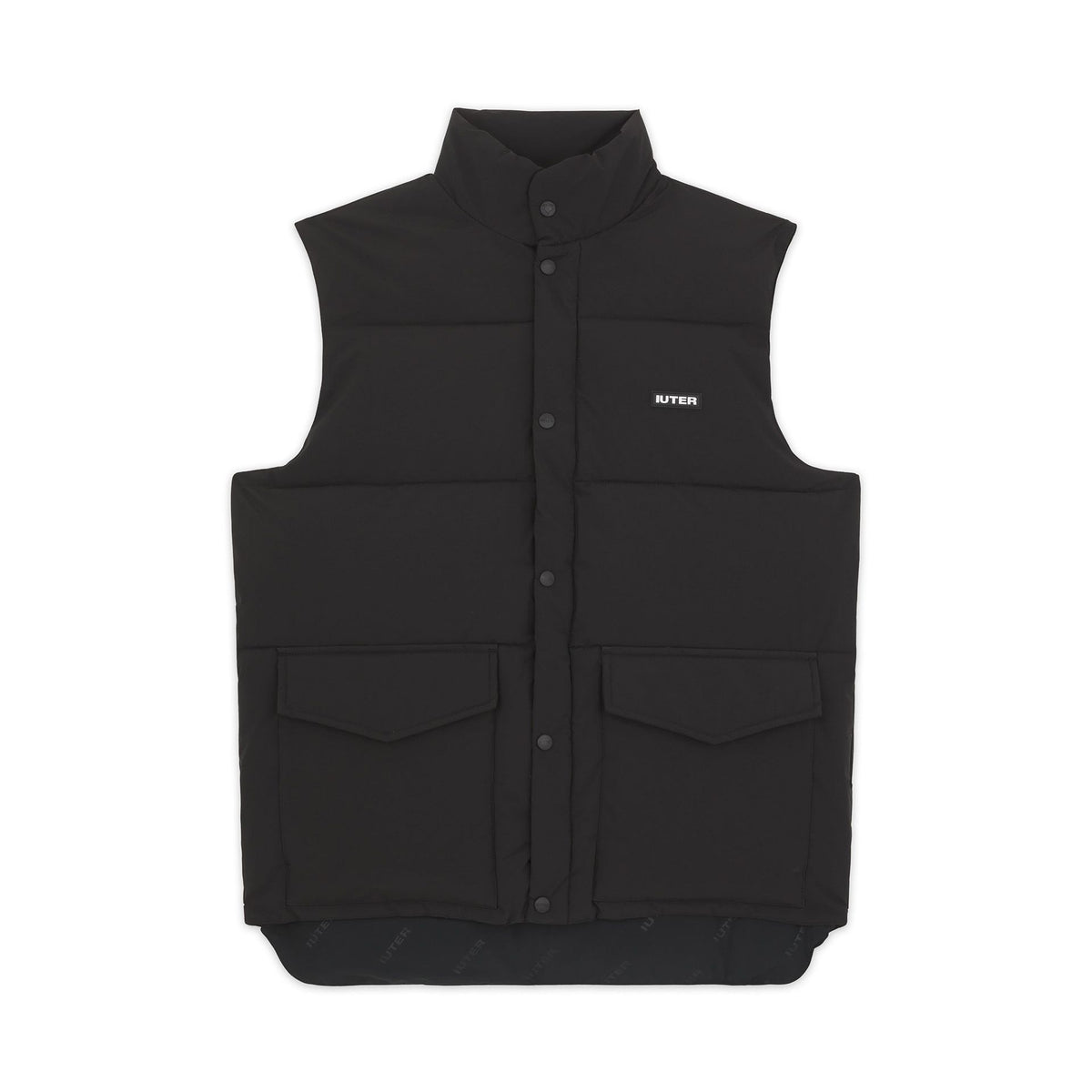 IUTER PUFF VEST BLACK