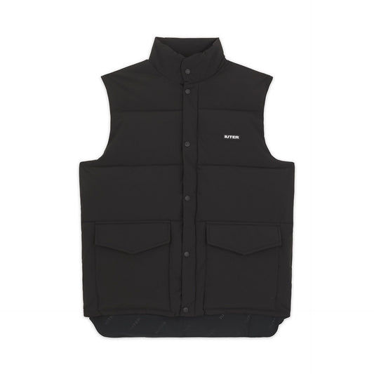 IUTER PUFF VEST BLACK