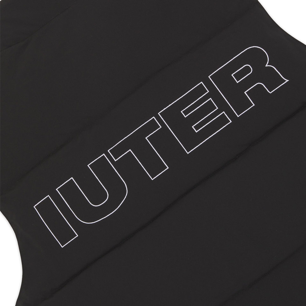 IUTER PUFF VEST BLACK