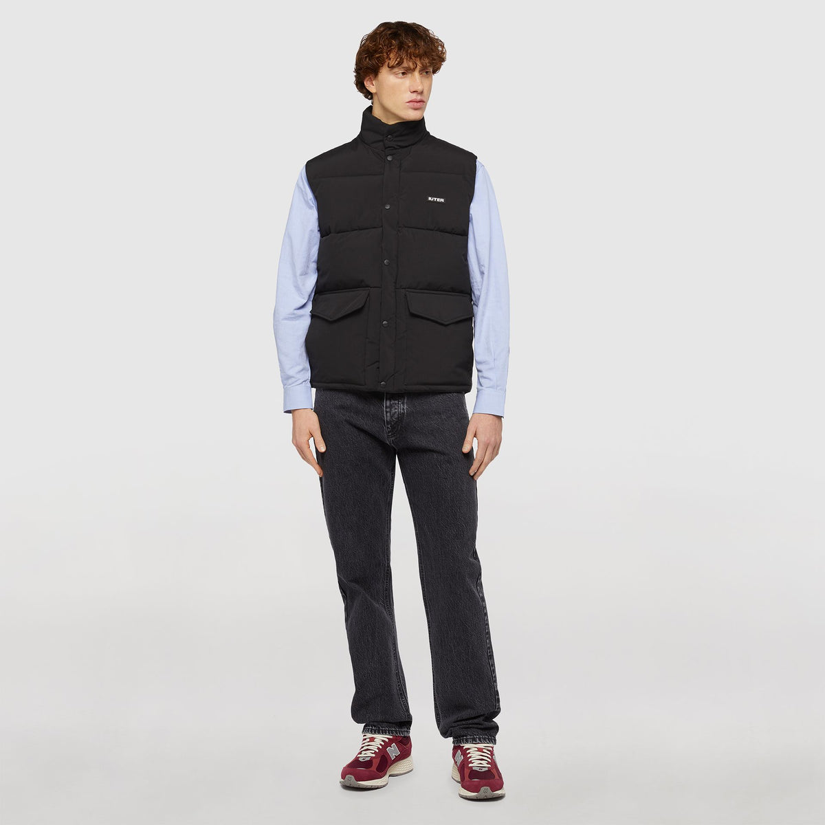 IUTER PUFF VEST BLACK