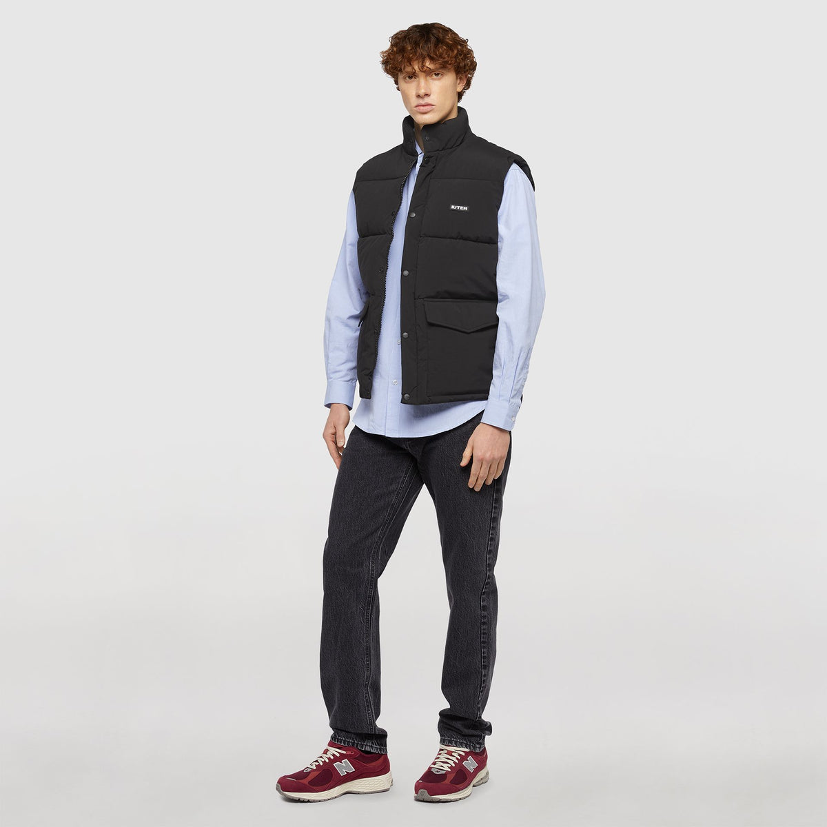 IUTER PUFF VEST BLACK