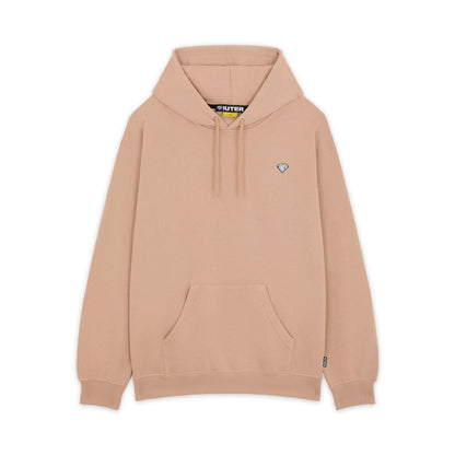 HEART LOGO HOODIE EARTH