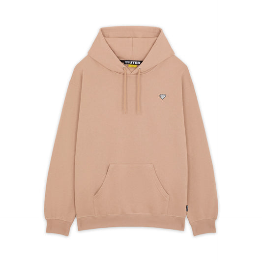 HEART LOGO HOODIE EARTH