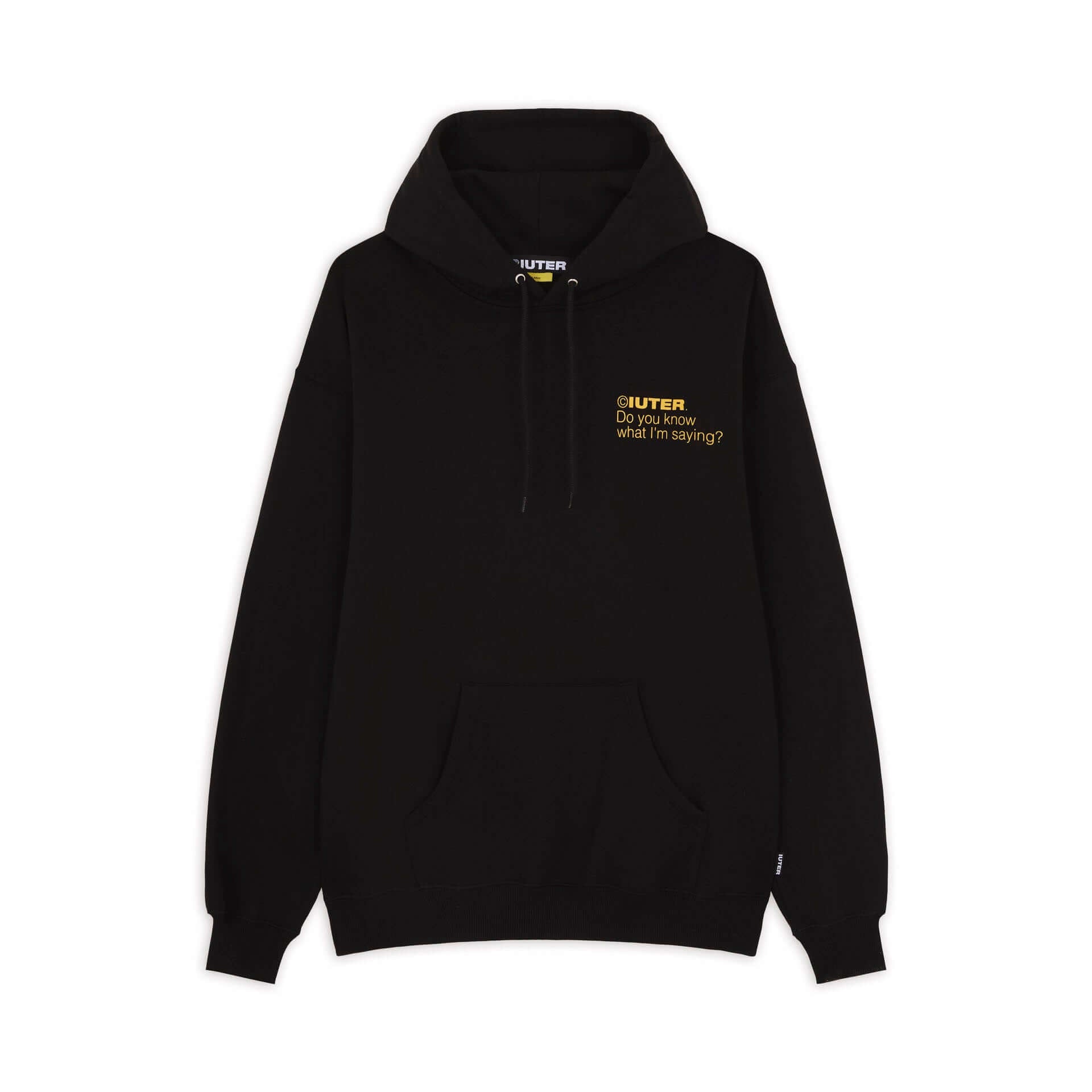 SENSE HOODIE BLACK IUTER €38.0