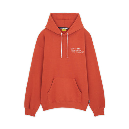 SENSE HOODIE BRICK