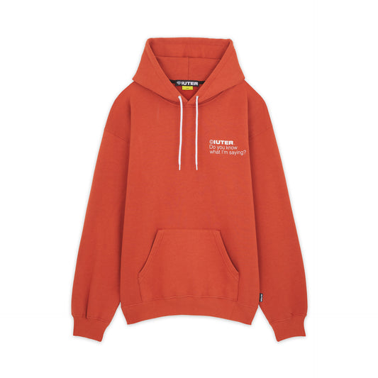 SENSE HOODIE BRICK