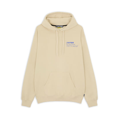 SENSE HOODIE CREAM