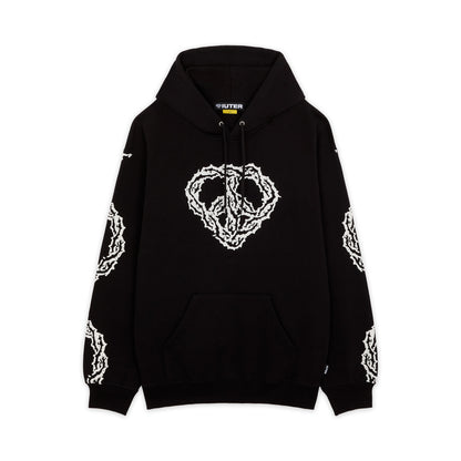 THORNS HOODIE BLACK