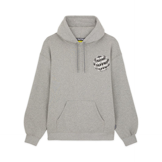 ROUND HOODIE LIGHT GREY
