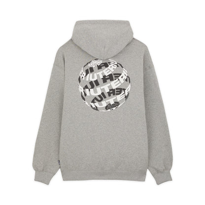 ROUND HOODIE LIGHT GREY