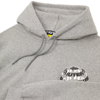 ROUND HOODIE LIGHT GREY