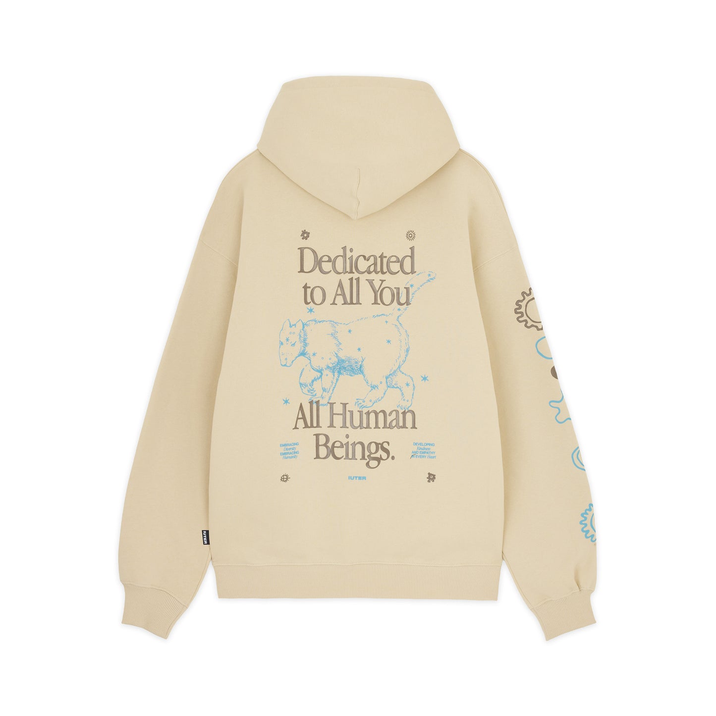 KIND HOODIE CREAM