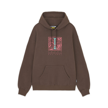 MEDIOLANUM HOODIE BROWN