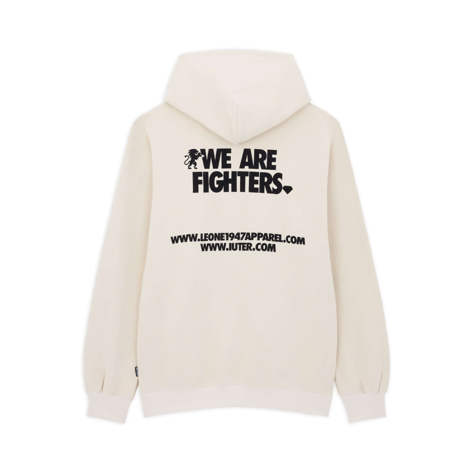 WE ARE FIGHTERS HOODIE CREAM IUTER €50.0