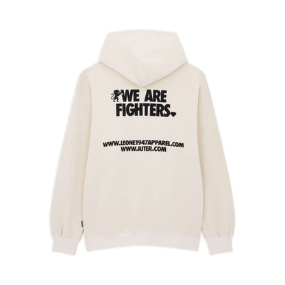 WE ARE FIGHTERS HOODIE CREAM IUTER €50.0