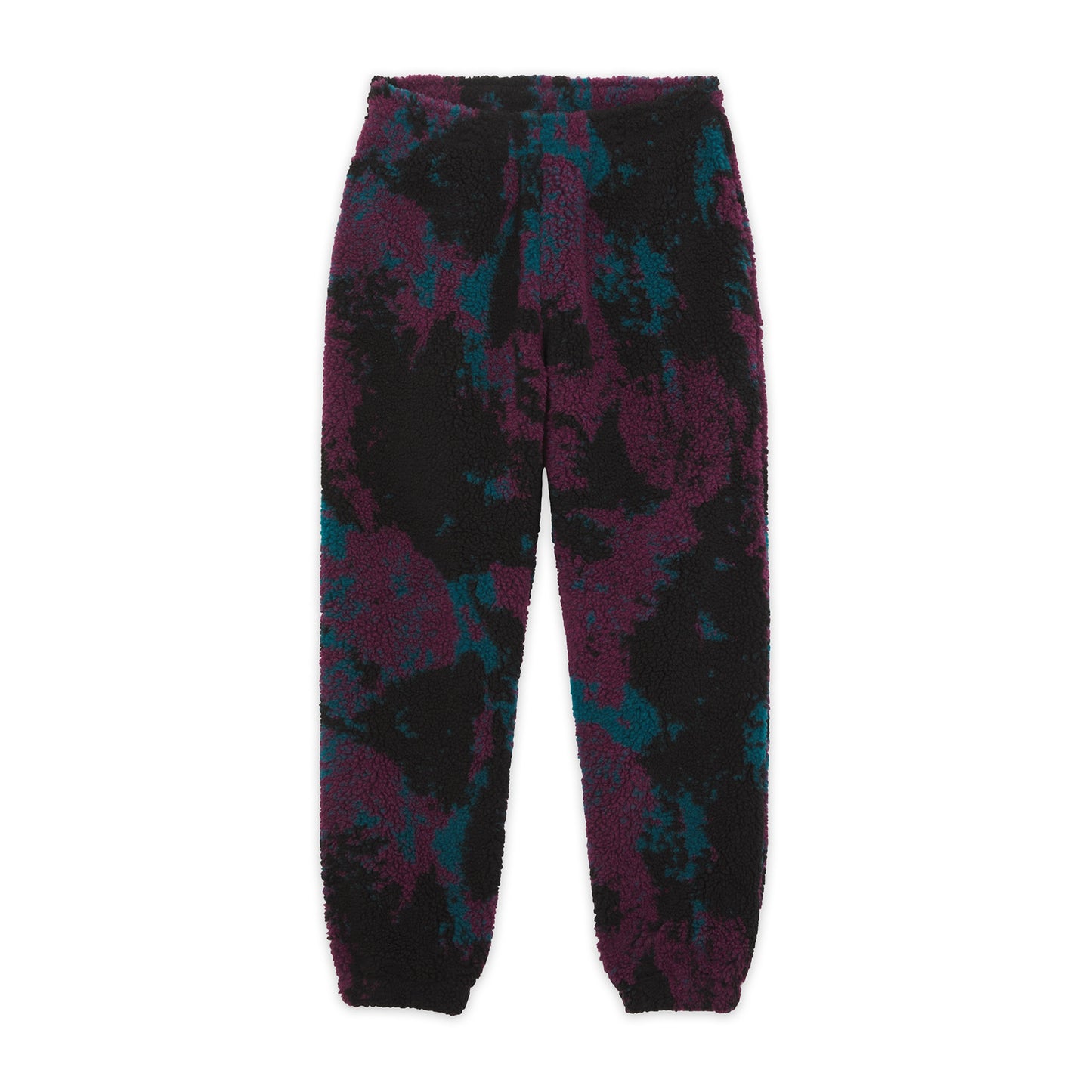 TIE DYE FUR PANTS PURPLE