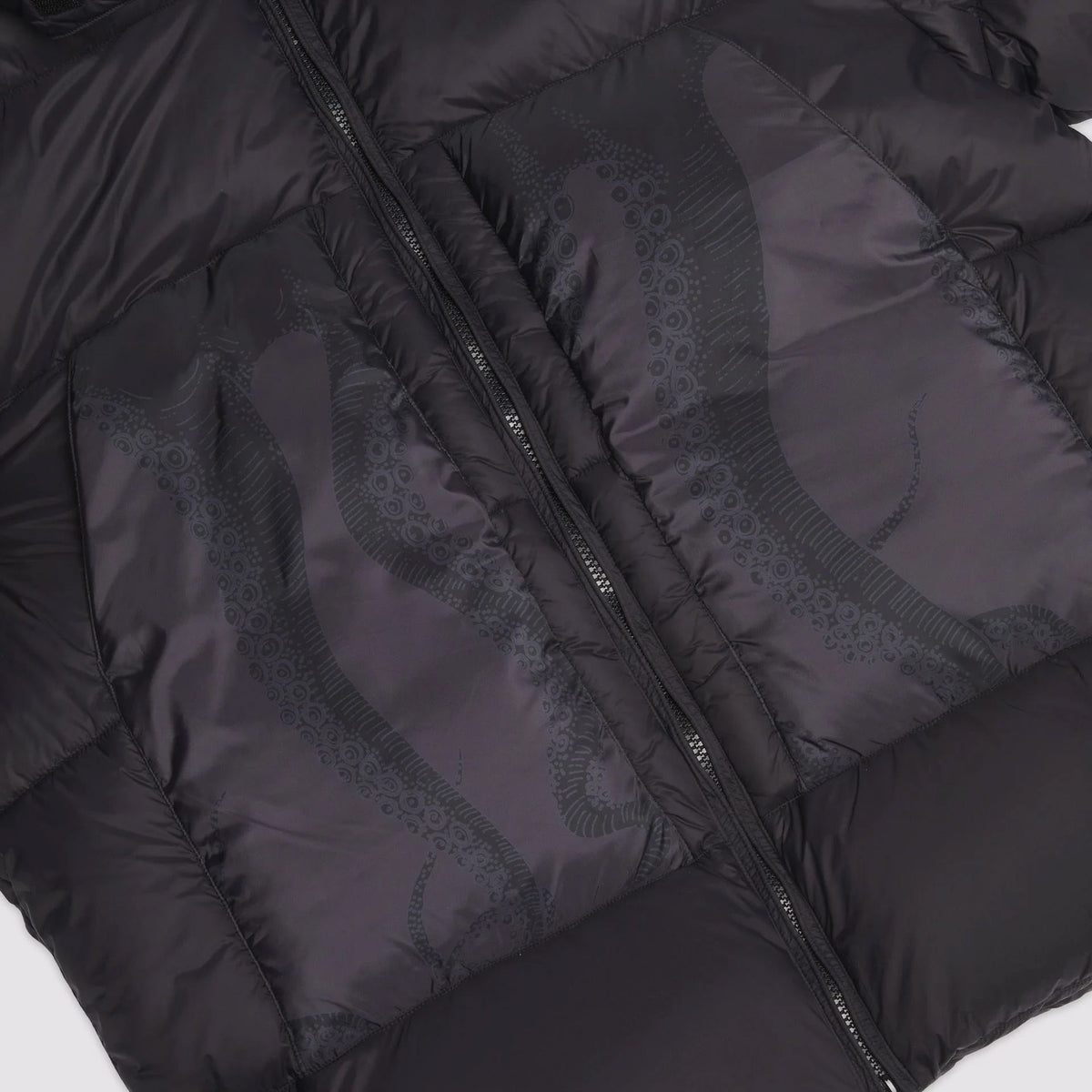 OCTOPUS ARCTIC POCKET PUFF JACKET BLACK