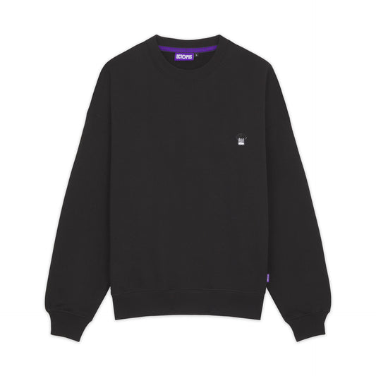 OG TEE PATCH CREWNECK BLACK