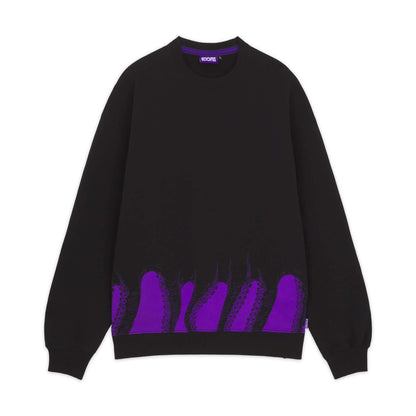 OCTOPUS LOWER CREWNECK BLACK OCTOPUS €36.0