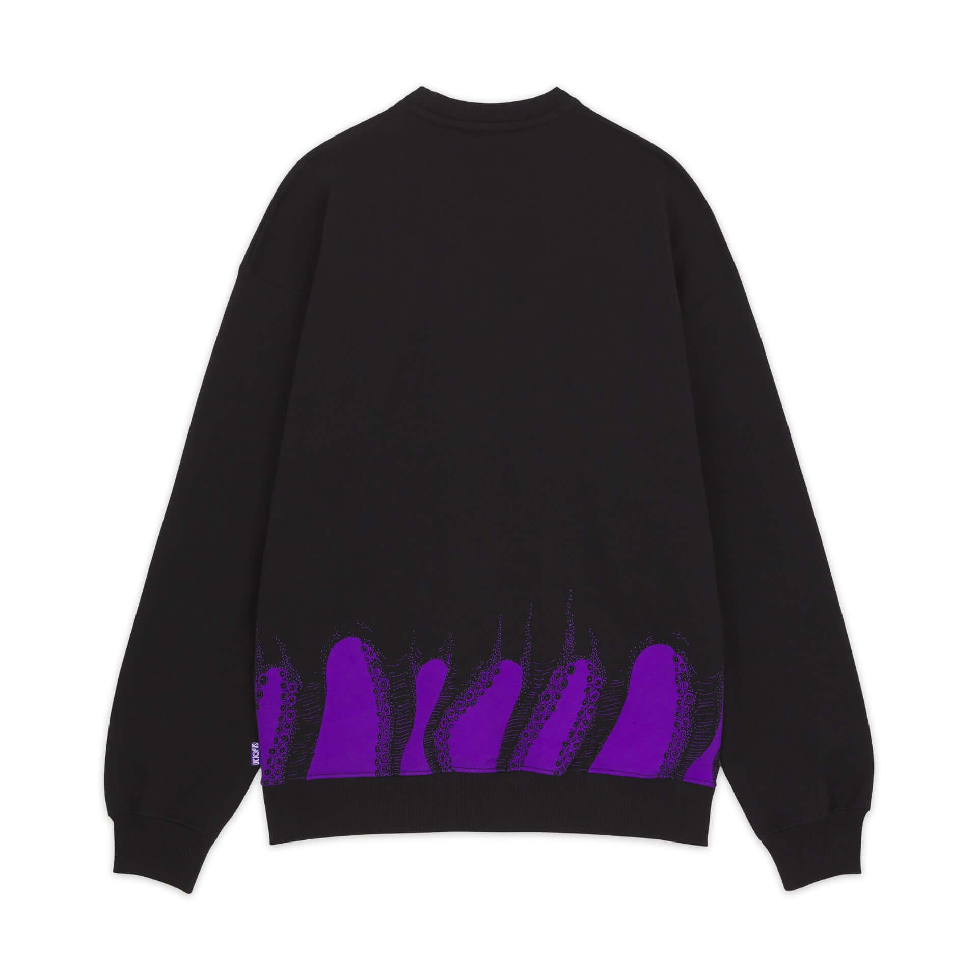OCTOPUS LOWER CREWNECK BLACK OCTOPUS €36.0