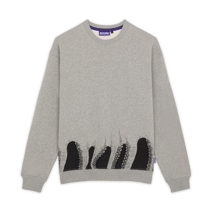 OCTOPUS LOWER CREWNECK LIGHT GREY