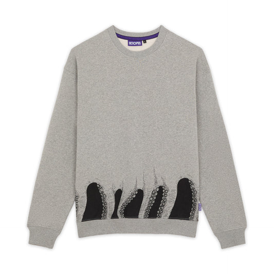 OCTOPUS LOWER CREWNECK LIGHT GREY
