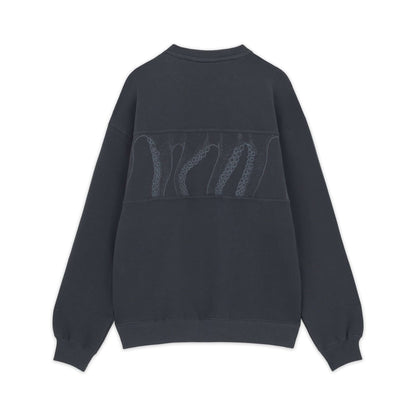 OUTLINE BAND CREWNECK ASPHALT OCTOPUS €40.0