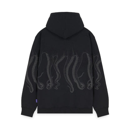 OCTOPUS OUTLINE HOODIE BLACK