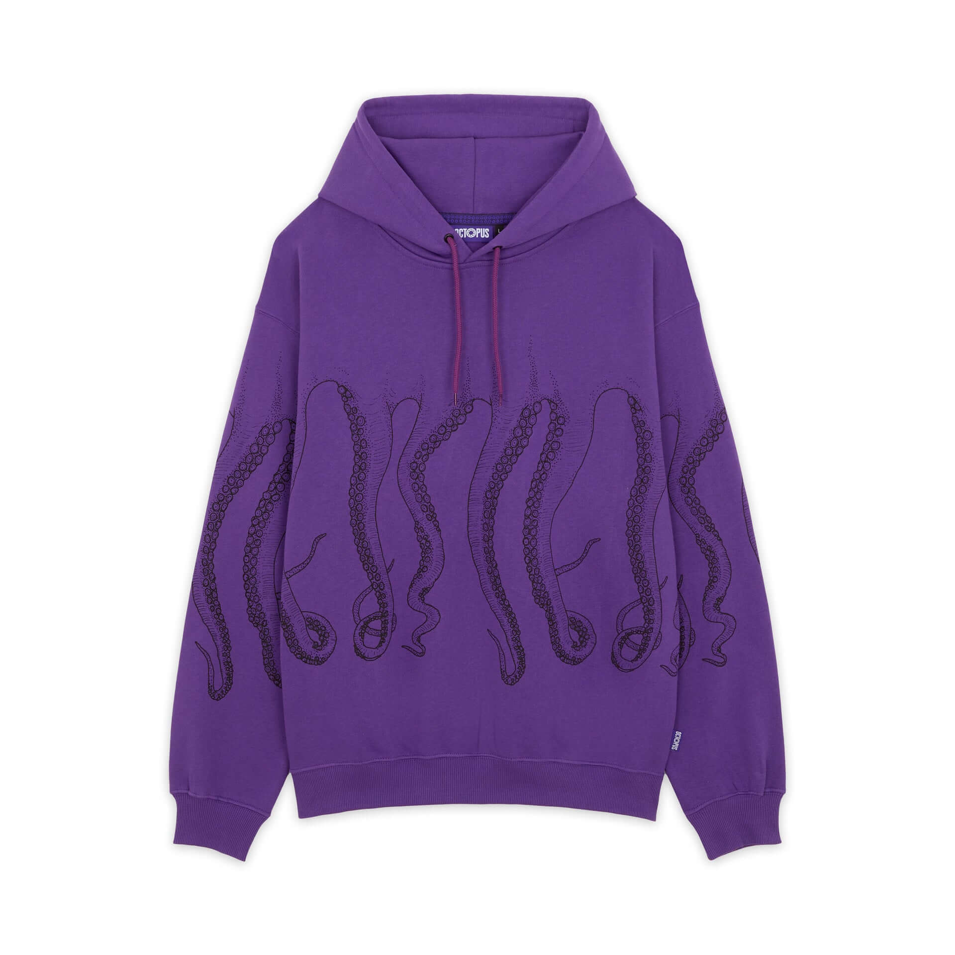 OCTOPUS OUTLINE HOODIE PURPLE OCTOPUS €40.0