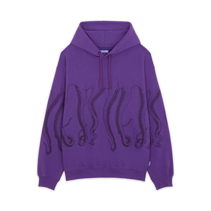 OCTOPUS OUTLINE HOODIE PURPLE OCTOPUS €40.0