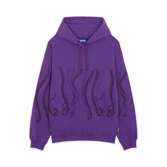 OCTOPUS OUTLINE HOODIE PURPLE OCTOPUS €40.0