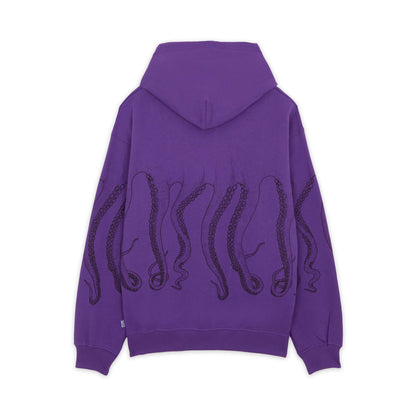 OCTOPUS OUTLINE HOODIE PURPLE OCTOPUS €40.0