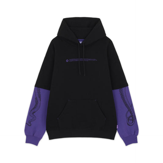 LOGO OVERHOODIE BLACK