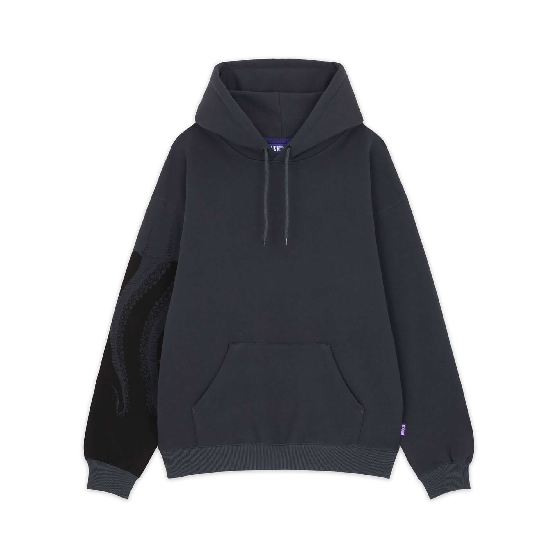 OCTOPUS SIDE HOODIE ASPHALT OCTOPUS €40.0